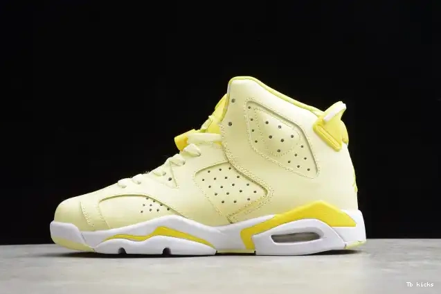 TBK Jordan (GS) Floral Air Yellow 543390-800 6 Retro Dynamic 0527